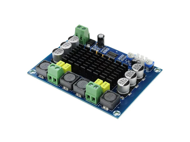 10PCS/LOT XH-M543 Power amplifier board TPA3116D2 dual channel 2*120W power audio amplifier board