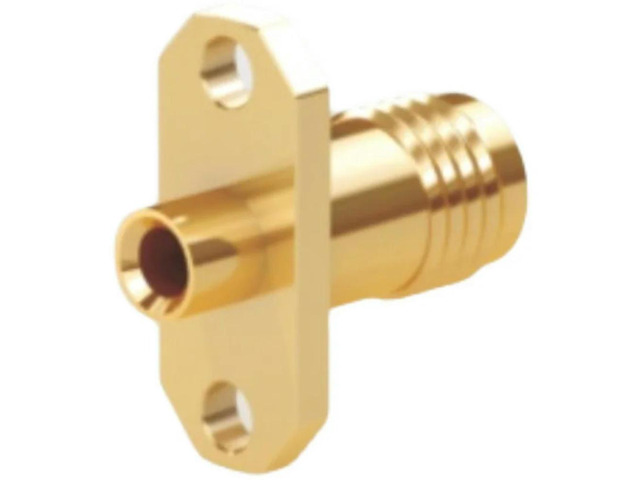 SMA Series SMA-KFB2 RF Connector Female Connector Female Connector 18G High Frequency Connector 2 Holes Flange Connecting Cable