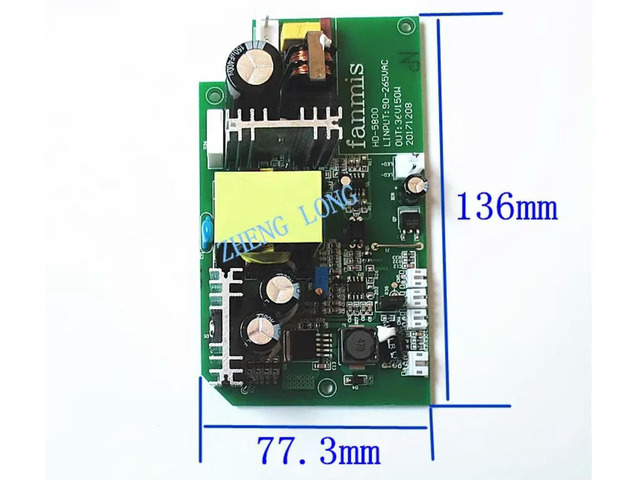 Led Projector High Power Constant Current Power Supply Board Diy Projector Parts Domestic Projection Repair Parts 150W