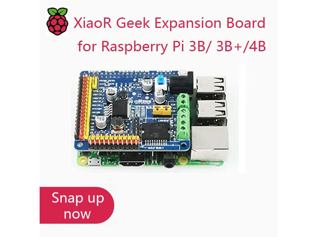 XiaoR GeExpansion Board for Raspberry Pi 3B/ 3B+/4B