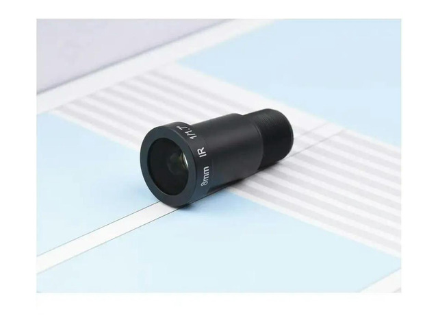 WS0698012 M12 High Resolution Lens, 12MP, 69.5Â° FOV, 8mm Focal length, Compatible with Raspberry Pi Camera M12