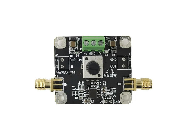 For OPA847 High-speed Low-noise Broadband Amplifier Module 3.9G Bandwidth, Pulse Amplification, Adjustable Gain Multiple