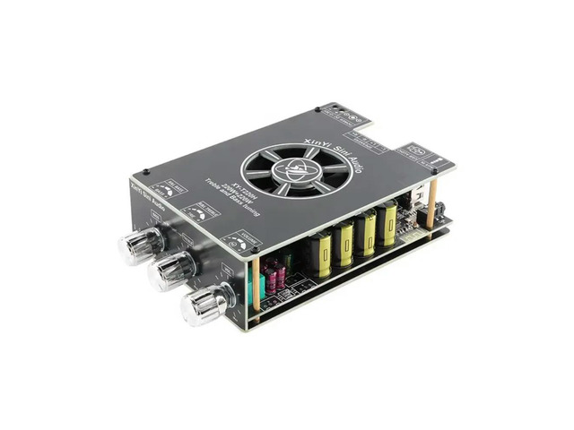 XY-T220H DC 12-36V/8A 220Wx2 Audiophile BT TPA3251 Audio Amplifier Board Module High Bass Adjustment Dual Channel Stereo