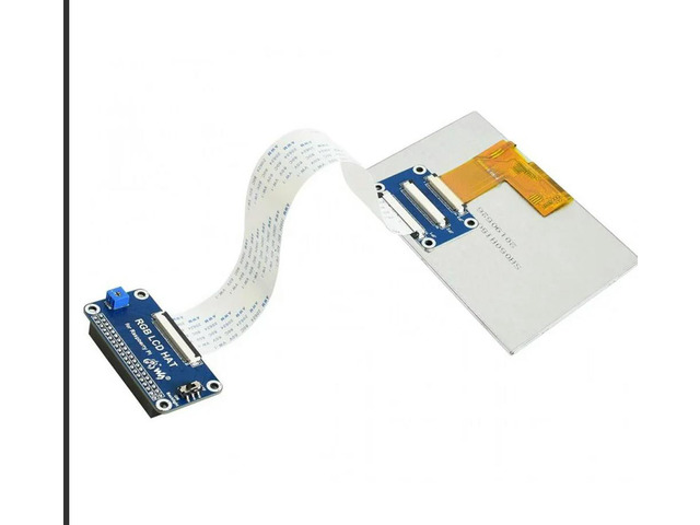 5inch Display For Raspberry Pi, 800×480, DPI Interface, IPS, No Touch