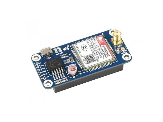 SIMCOM SIM7000C 4G LTE NB-IoT Modem iot solutions GSM GPS GPRS GNSS Module HAT for Raspberry Pi 4