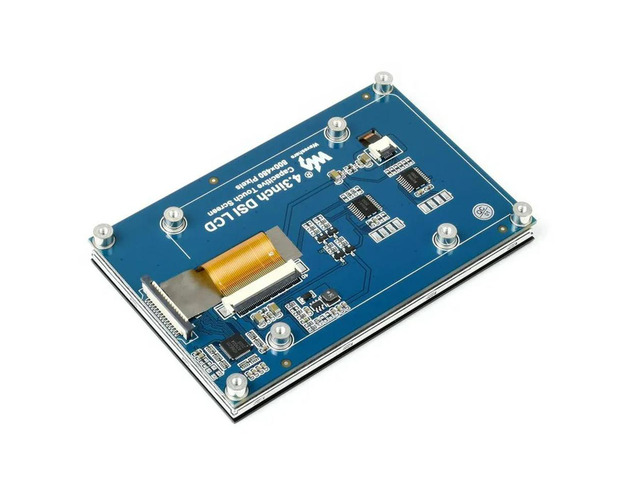 4.3inch Capacitive Touch Display For Raspberry Pi, 800×480, IPS Wide Angle, MIPI DSI Interface