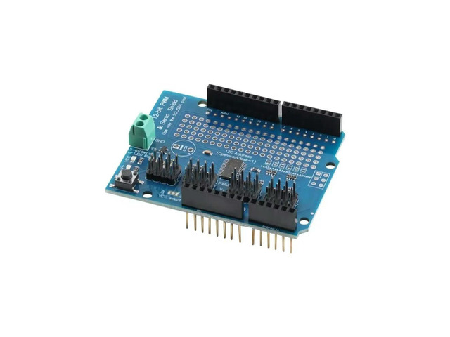 PCA9685 IIC I2C 16 Channel 12-bit PWM Stepper Motor Module Servo Driver Shield R3 Development Board for Freq 40-1000Hz
