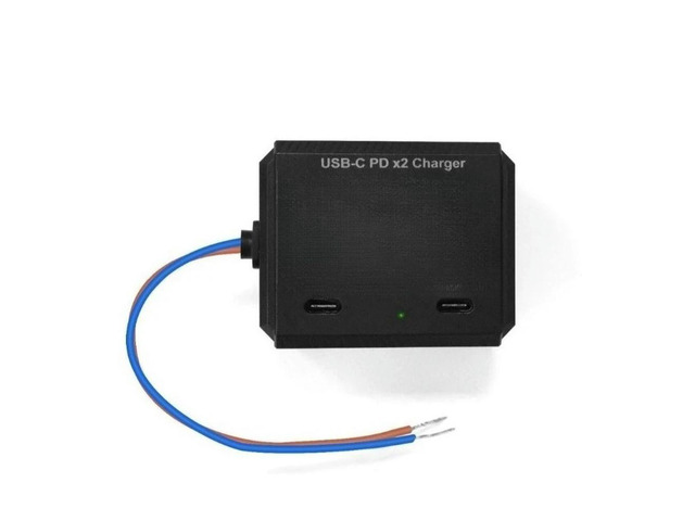 For AC-USBC2, PD3.0, Dual TYPEC Output Ports, Single Port Maximum Power 60W