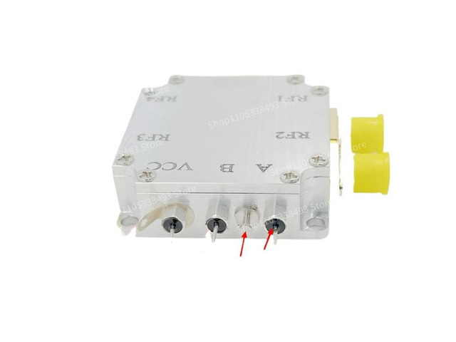 For SP4T All Quad RF Electronic Switches 10-6GHz Broadband Wide and High Isolation Low Insertion Loss, Small Size with Shell