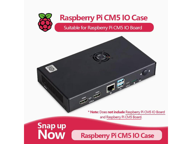 Official Raspberry Pi Compute Module 5 / CM5 Series IO Case