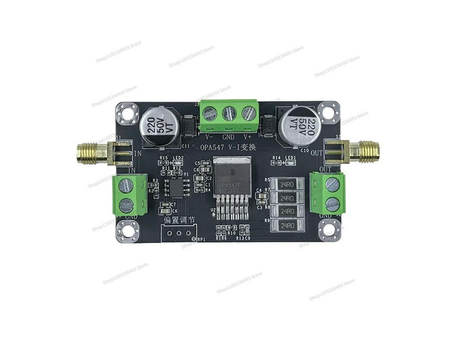 For OPA547 Module Howland Voltage Controlled AC DC Constant Current Source VI Converter Current Source Module LED Driver