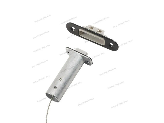 For Special Magnetic Latch for Mother and Child Doors, Automatic Closing of Panax Notoginseng Folding Door Pull Rope Dark Latch
