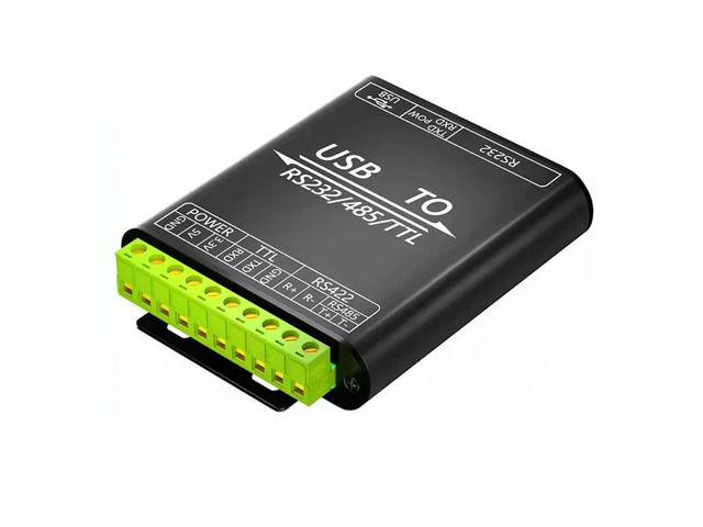 USB to RS232/485/422 TTL Interface Converter Industrial Grade Isolated CP2102 Chip