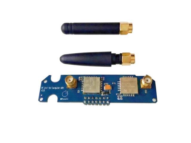 Cardputer ADV 2-in-1 RF Module NRF24 2.4G & CC1101 433Mhz Bruce Compatible SPI/GPIO Protection