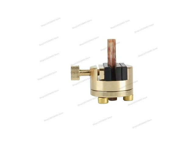 For Brass Printing Bed 35mm Ultra-small Pocket Up and Down Integrated 360-degree Rotating l Seal Cutting Bed