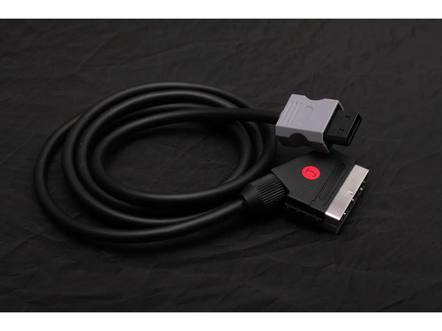 EU version of WII host RGB-SCART cable, for color monitor & XRGB & OSSC