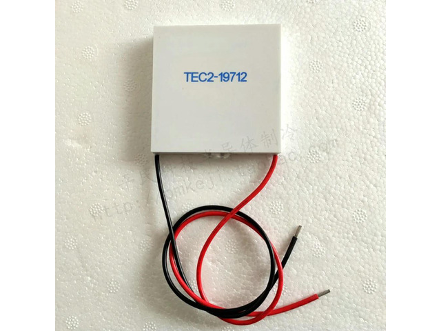62*62mm Temperature Difference of 75 Degrees 12V12A Double Layer Semiconductor Refrigeration Chip TEC2-19712 Electronic Devices