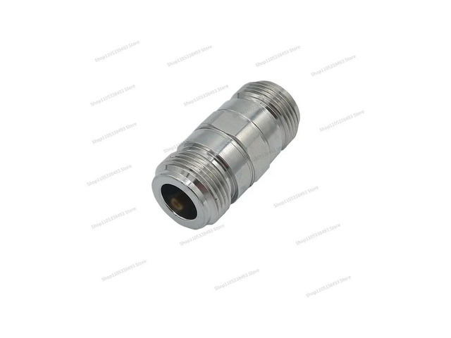 For N Female To N Female DC-18GHz N/N-KK RF Microwave, Coaxial Adapter Stainless Steel Material N/N-FF