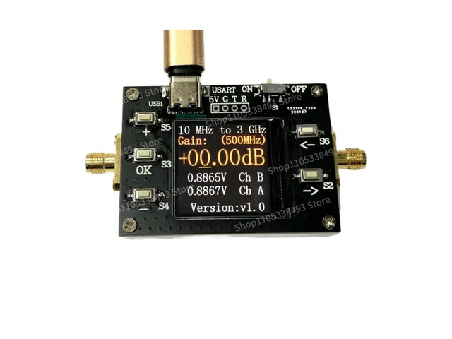 For 10M-3GHZ 120DB Large Dynamic Range Numerical Control Gain Amplifier 0.01DB Step RF Amplifier