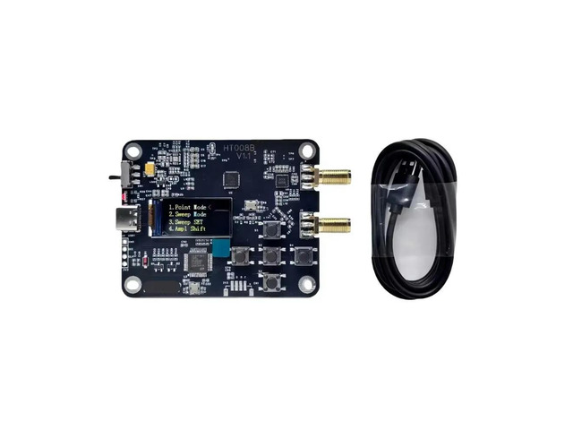 HT008B Microwave signal Source Generator 50-6400 MHZ Sine Wave Low-phase Noise Sweep Point Frequency
