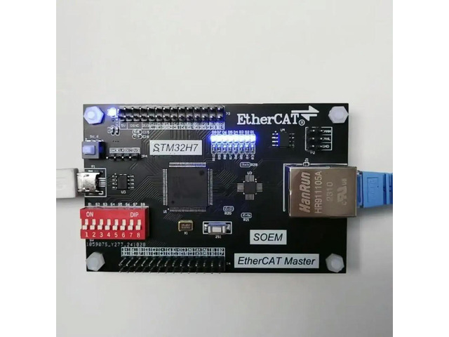 SOEM EtherCAT Master Station STM32H743 Supports LAN9252 AX58100 ET1100 and Other Slave Stations