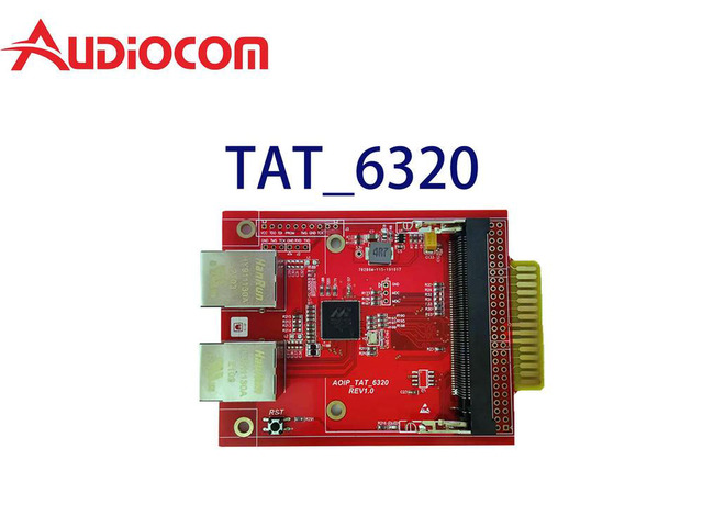 Audiocom DT AES67 Audio Interface Module, Adapter Board 88E6320