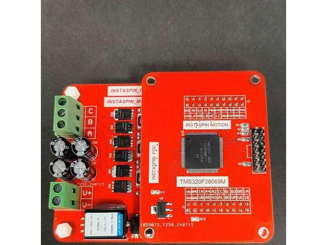 TMS320F28069M InstaSpin sensorless motor driver compatible with DRV8301-69M-KIT