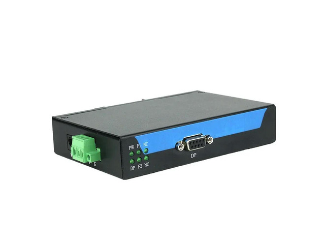 DP To Fiber Module Profibus DP Optical Terminal Bus Ring Network Single Mode Single Fiber Dual Fiber Converter