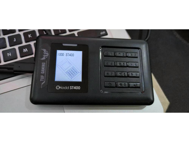 iodd ST400 Hard Drive Enclosure Virtual Optical Drive Encrypted Enclosure System Installation and Maintenance Tool