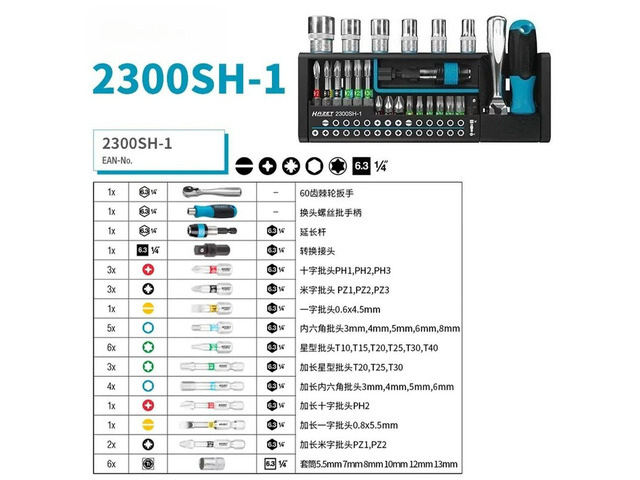 For 39-piece Set, Riding Tools, Mini Ratchet Wrench Set, Multi-batch Head, Multi-sleeve Bicycle.