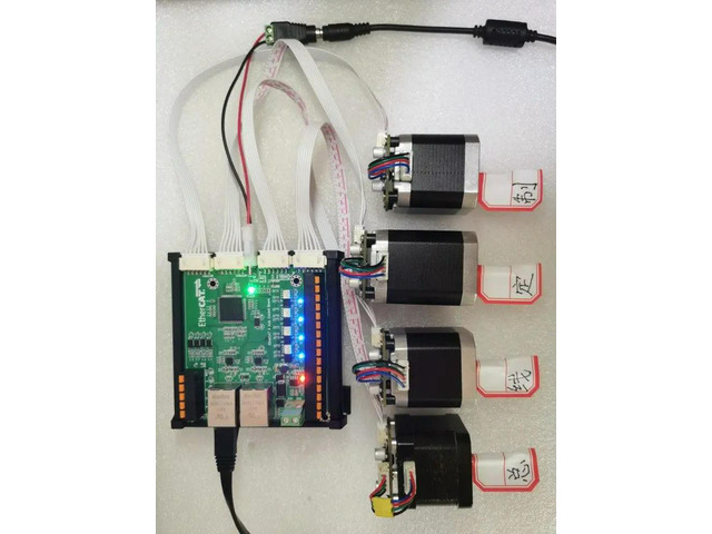 EtherCAT bus control board + closed-loop stepper motor driver, multi-axis synchronous movement more precise