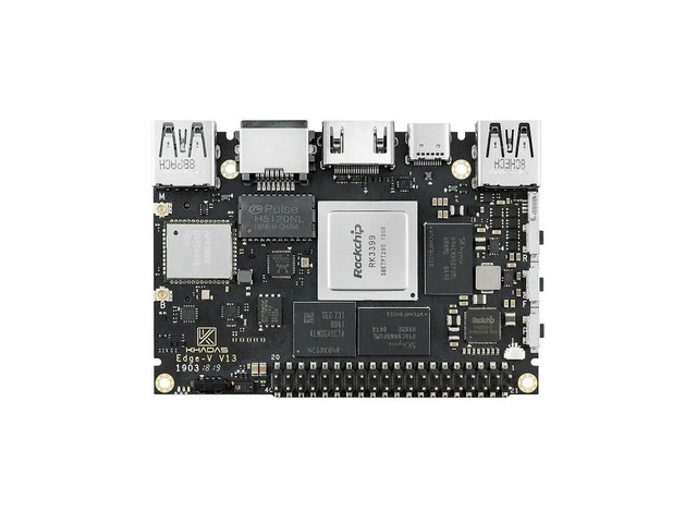 Khadas Edge-V RK3399 Core Board 6-core 64-bit Linux Ubuntu Development Board