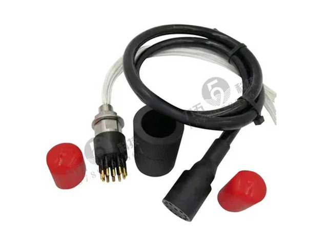 Standard 12-pin Micro Connector Underwater 7000 Meters Signal Transmission Cable Waterproof Plug-in Connector