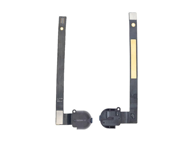 Replacement for iPad 7 A2197/iPad 8 A2270 Audio Jack Headphone Jack Flex Cable Ribbon (WiFi Version) USA (Black)