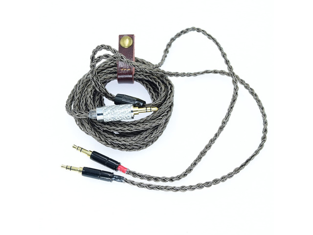 Replacement Cable Compatible HE4XX HE-400i Headphones 3.5mm / 6.35mm to Dual 3.5mm Jack Male Cord for hifiman Ananda sundara he1000se he6se he400...