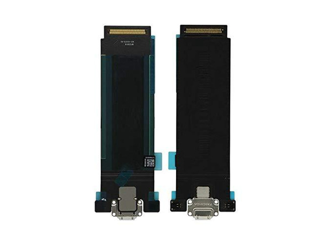 OEM Replacement for iPad Pro 12.9 inch 2nd Gen A1670 Charging Port USB Charger Dock Connector Flex Cable Ribbon (WiFi Version) USA (White)