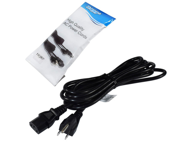 10ft AC Power Cord Compatible with Compaq Presario SR2000Z SR1930Z SR1934NX SR1936X SR1950NX SR1954NX SR2000Z CQ5112F CQ5115LA Desktop Home PC...
