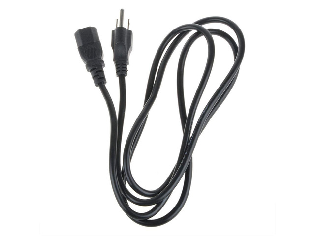 6ft AC Power Cord Compatible with VIZIO VA19LHDTV10T VA19L HDTV10T VA220E VA22LFHDTV10T LCD