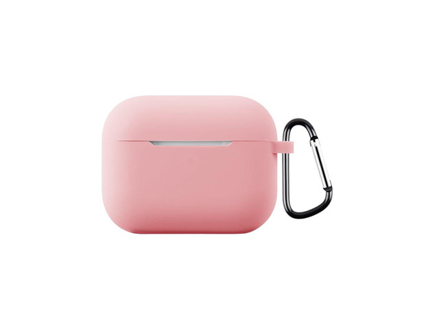 Soft Silicone Colorful Protective Headphone Cover Accessories Case for AirPods Pro 3 with Keychain for Women Men-Color#5