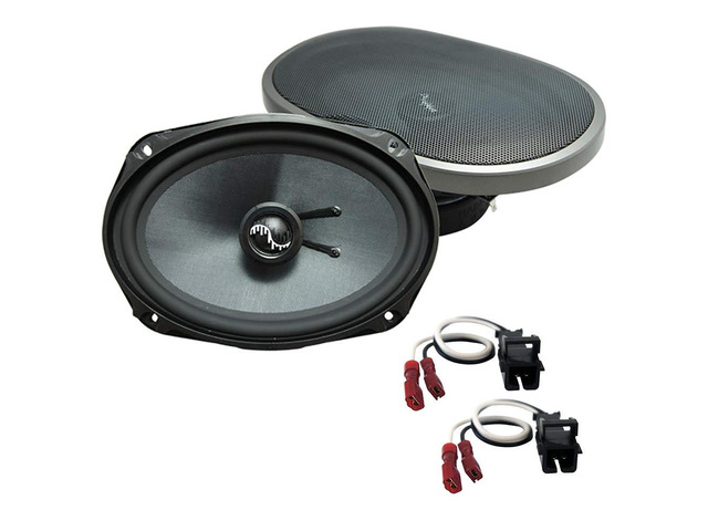 6x9 Rear Deck Speakers HA-C69 Fits 2000-2007 Chevy Monte Carlo Harmony Premium factory replacement audio upgrade set, easy bolt-in install, clear...