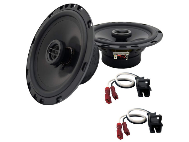 Fits Buick Rainier 2004-2007 Front Door Replacement Speakers Direct bolt-in upgrade, plugs into factory wiring, crisp treble bass, easy DIY...