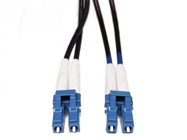 FiberCablesDirect LC LC OS2 Armored Xtreme Fiber Optic Patch Cable Crush-Resistant Corning Glass 10.0m (32.8ft) Built for Industrial Installs,...