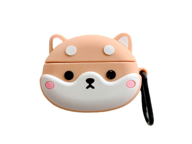 Compatible with Sony WF-1000XM4 Case, Cute Dog Case for Sony WF-1000XM4 2021 Earbuds Case for Men Kids Teens Boys Soft Silicone Case with Keychain...