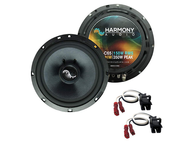 Fits 2002-09 Chevy Trailblazer Rear Door Speakers HA-C65 Premium Factory Replacement Upgrade, Crisp Highs and Rich Bass, Direct Bolt-In Install,...