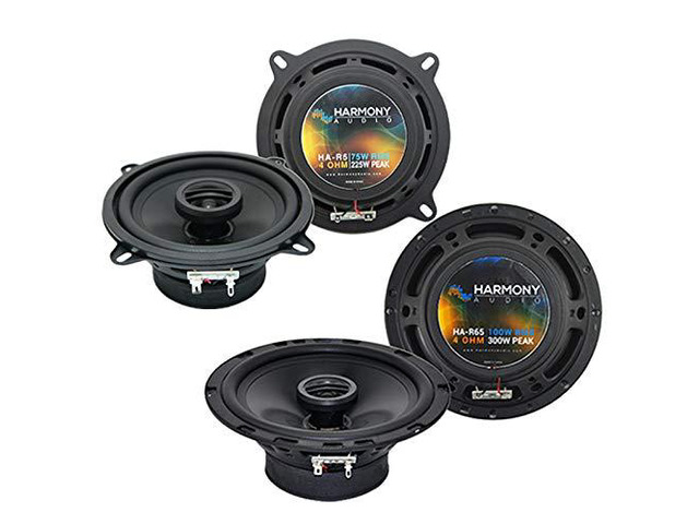 Replacement Speakers Package Fits Toyota Matrix 2009-2013 Rhythm R65 R5 Series Combo, Includes 6.5 Inch Set, Factory Sound Upgrade for Cars, Easy...