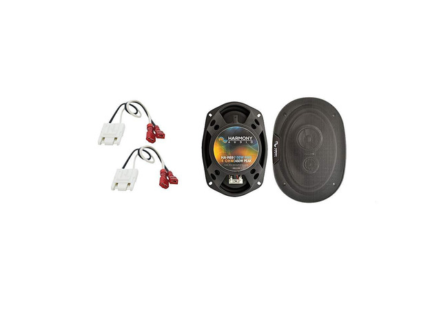 Fits 1983-1991 Cadillac Eldorado Rear Deck 6x9 Speakers Plug-and-play swap for worn drivers, punchy low-end, crisp highs, Car Use, Includes 1990...