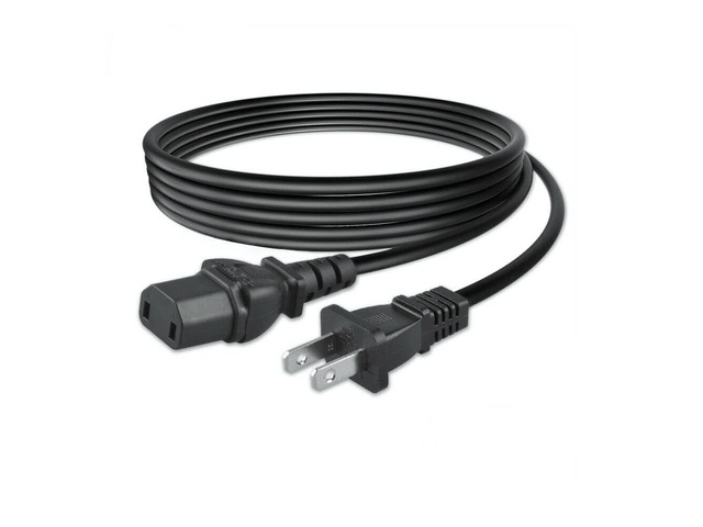 New AC Input Power Cord Outlet Socket Cable Plug Lead for Sharp LC-70UQ17U 70' LC-80UQ17U LC-80LE650U 80' LC-60LE857U LC-60LE650U 60' LED Smart HD TV
