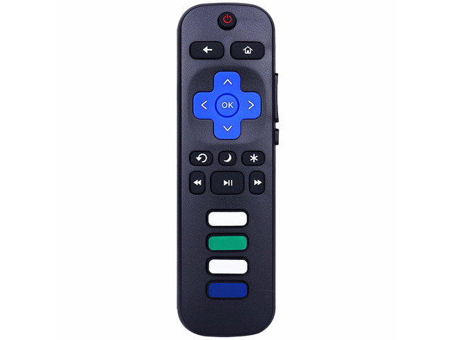 Universal Remote Controller for All Roku Smart TVs, Compatible with Hisense, JVC, Onn, Philips, Proscan, Roku Plus/Pro/Select Series, Sharp, TCL,...