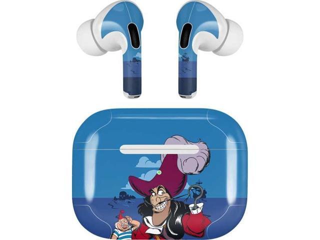 Decal Audio Skin Compatible with AirPods Pro 2nd Gen - Officially Licensed Disney Peter Pan Captain Hook and SMEE Design