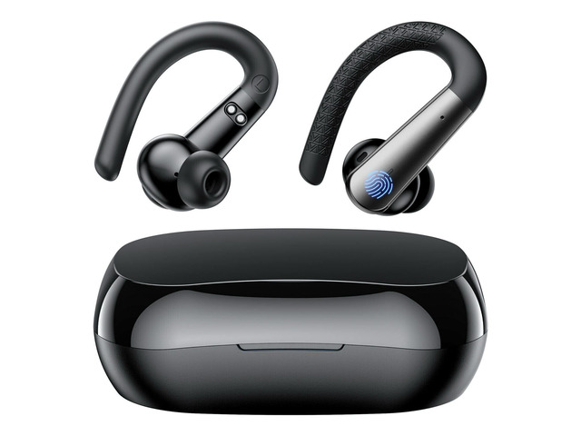 Earbuds for Samsung Galaxy S22 - Bluetooth Headphones with Earhooks Waterproof IPX6 Sports Workout Earbuds with LED Display for Gym Running...